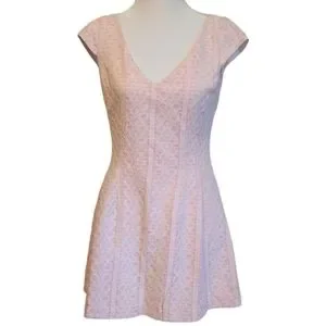 chinese dress ladies Milly Kait Strapless Tiled Lace Midi-Dress